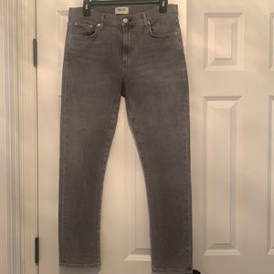 Agolde Toni Mid Rise Slim Straight Jeans